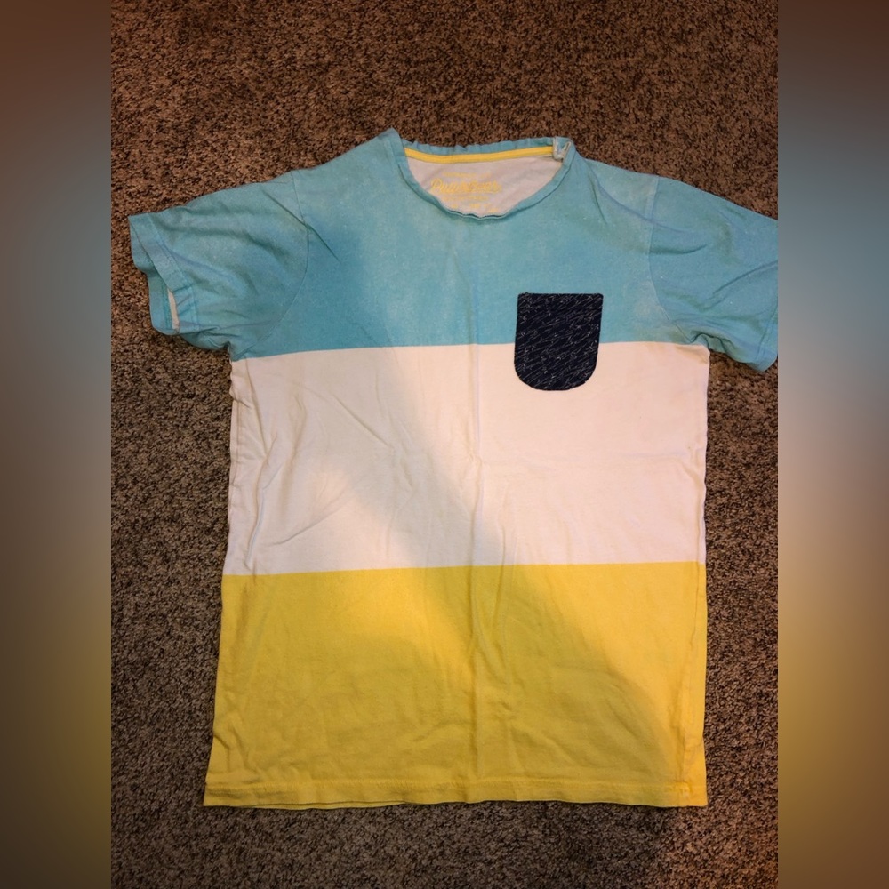 Pull&bear color block T-shirt